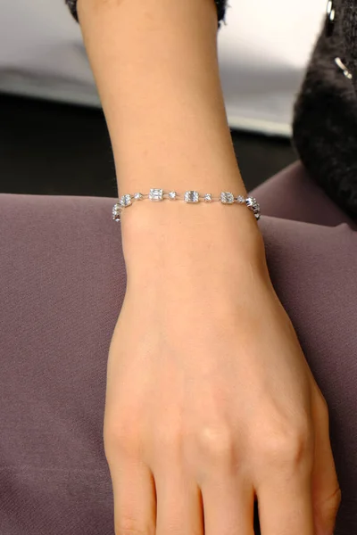 Diamanten Sieraden Luxe Fashion Sieraden — Stockfoto