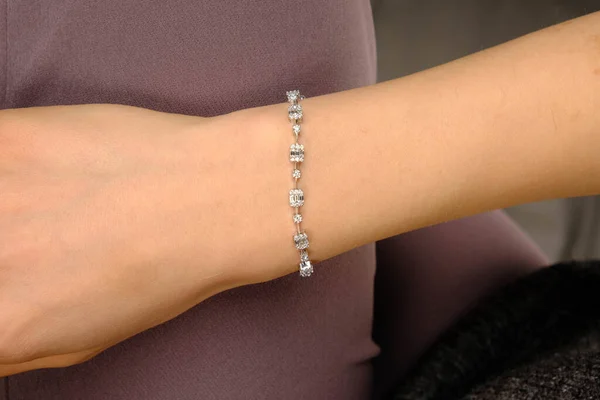 Diamanten Sieraden Luxe Fashion Sieraden — Stockfoto