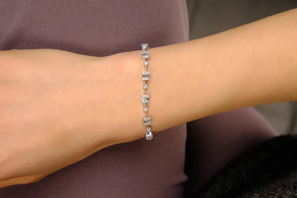 Diamanten Sieraden Luxe Fashion Sieraden — Stockfoto