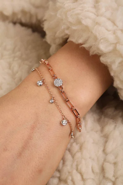 Diamanten Sieraden Luxe Fashion Sieraden — Stockfoto