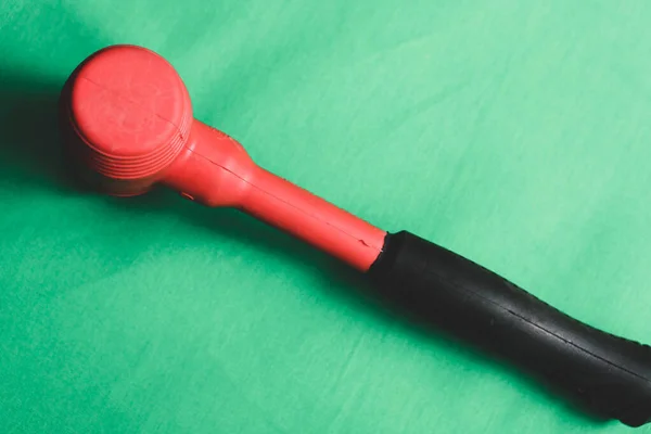 Red Black Rubber Hammer — Fotografia de Stock