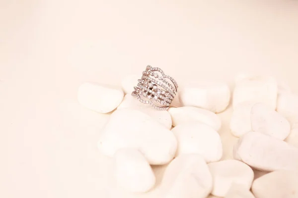 Diamond Jewelry Luxury Fashion Jewelry — Stock Photo, Image
