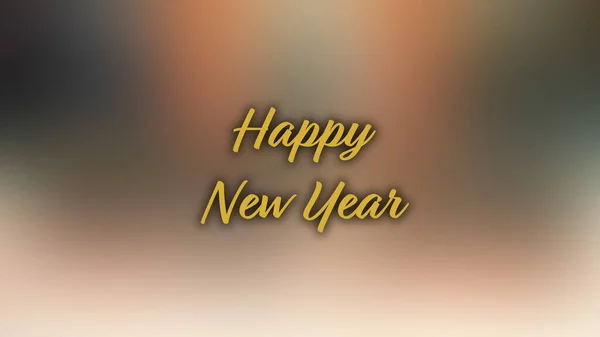 Blurred Background Happy New Year — Stock Photo, Image