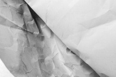 Beyaz buruşmuş kağıt arkaplan grunge doku arkaplanı