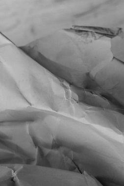 Beyaz buruşmuş kağıt arkaplan grunge doku arkaplanı