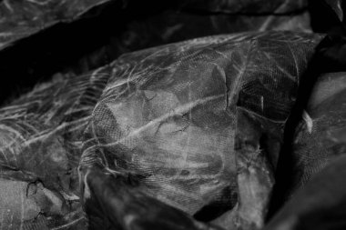 siyah buruşmuş kağıt arkaplan grunge doku arkaplanı