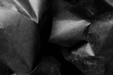 siyah buruşmuş kağıt arkaplan grunge doku arkaplanı