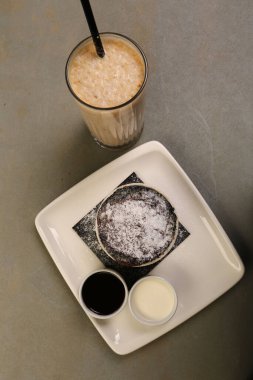 dondurma çikolatalı sufle