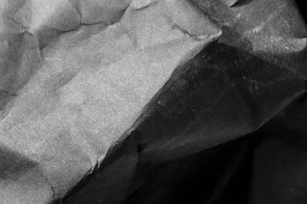 Μαύρο Τσαλακωμένο Τσαλακωμένο Φόντο Χαρτί Grunge Υφή Φόντο — Φωτογραφία Αρχείου