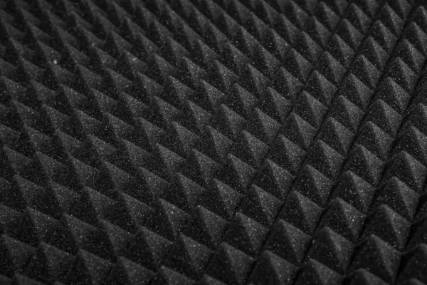 Close Studio Sound Acoustical Foam Fundo — Fotografia de Stock