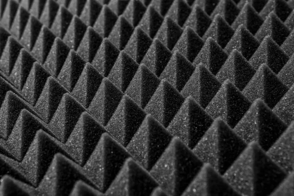 Close Studio Sound Acoustical Foam Fundo — Fotografia de Stock