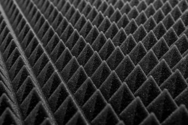 Close Studio Sound Acoustical Foam Fundo — Fotografia de Stock