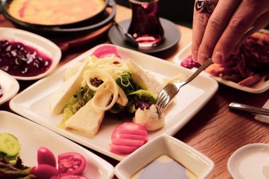 zengin ve leziz Türk Kahvaltı