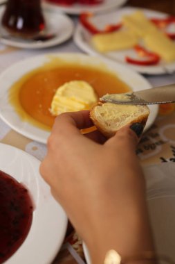 zengin ve leziz Türk Kahvaltı