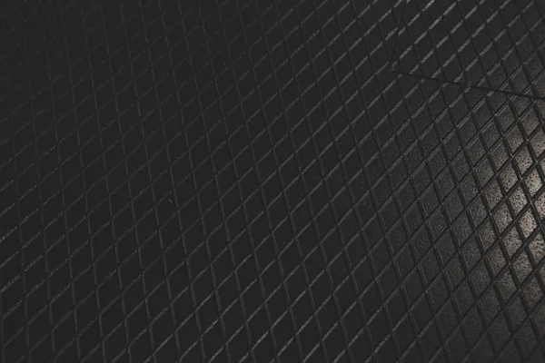 黑色金属质感钢背景 渗层金属板 — 图库照片