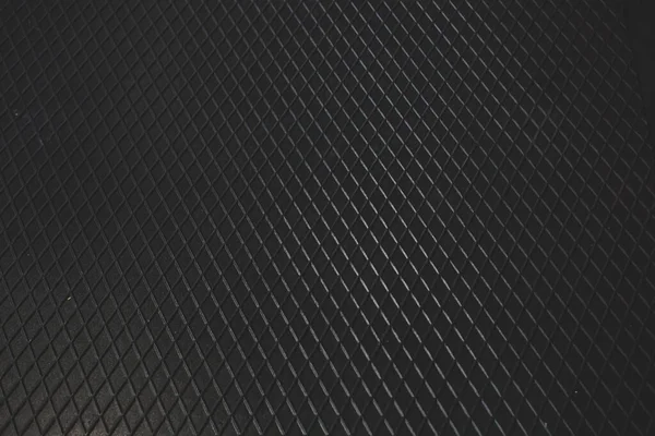 Черный Металл Текстура Стальной Фон Перфорированный Лист — стоковое фото