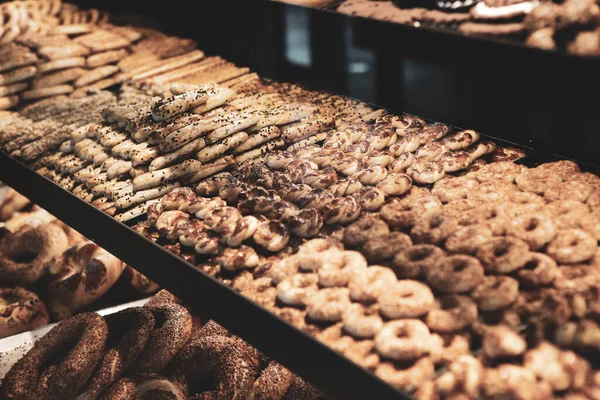 Gruppo Biscotti Assortiti Gocce Cioccolato Farina Avena Uvetta Cioccolato Bianco — Foto Stock