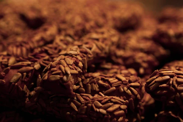 Groep Van Diverse Koekjes Chocolade Havermout Rozijnen Witte Chocolade — Stockfoto