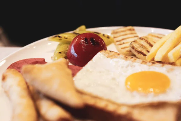 Petit Déjeuner Turc Riche Délicieux — Photo