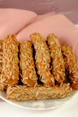 Koyu çikolata parçaları ile tanımlama