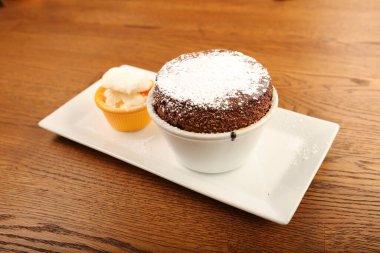 dondurma çikolatalı sufle