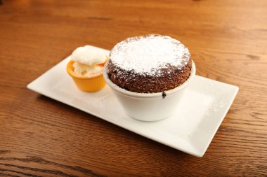 dondurma çikolatalı sufle