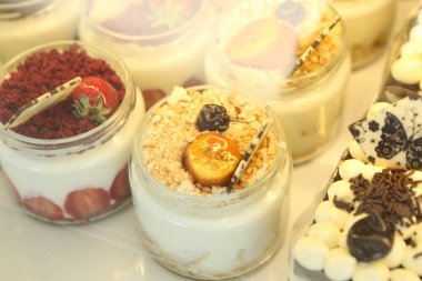 Masada lezzetli bir pasta var.