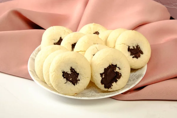 Cookies Dark Chocolate Chips — Stock Photo, Image