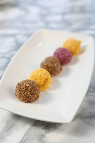 Galletas Con Chispas Chocolate Negro —  Fotos de Stock