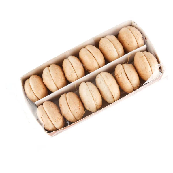 Koekjes Met Donkere Chocolade Chips — Stockfoto