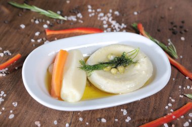 Geleneksel Türk ve Yunan yemek meze masası