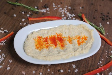 Geleneksel Türk ve Yunan yemek meze masası