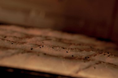 Lezzetli doğal estetik fırınlanmış ekmek