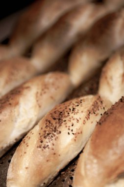 Lezzetli doğal estetik fırınlanmış ekmek