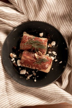 Lezzetli doğal estetik fırınlanmış ekmek