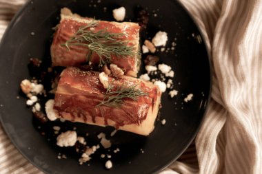 Lezzetli doğal estetik fırınlanmış ekmek