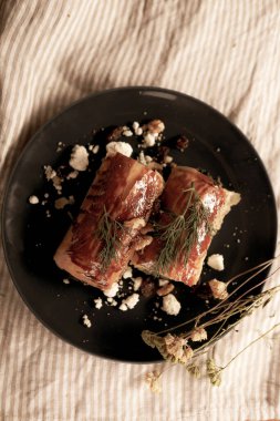 Lezzetli doğal estetik fırınlanmış ekmek