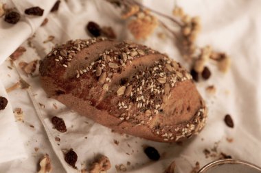 Lezzetli doğal estetik fırınlanmış ekmek