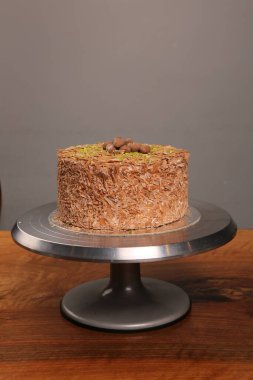 Masada lezzetli bir pasta var.