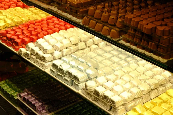 Sacco Varietà Praline Cioccolato — Foto Stock