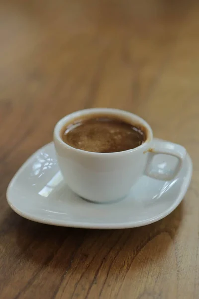 Kopp Turkiskt Kaffe Bordet — Stockfoto