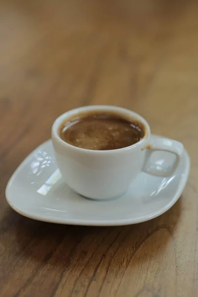 Kopp Turkiskt Kaffe Bordet — Stockfoto