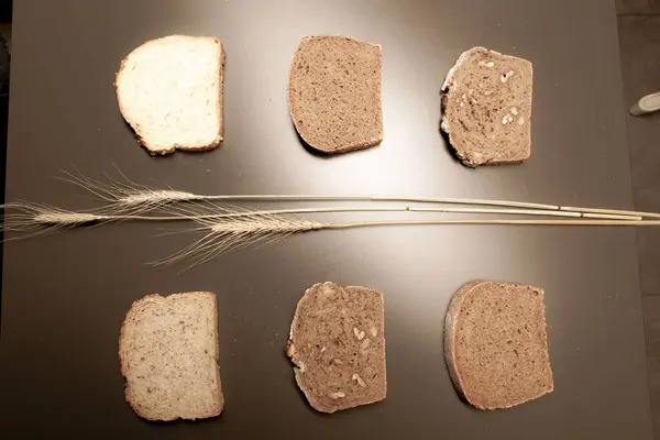 Köstliche Natürliche Ästhetik Gebackenes Brot — Stockfoto