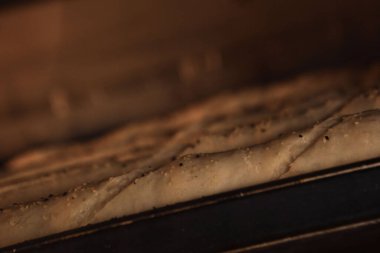 Lezzetli doğal estetik fırınlanmış ekmek