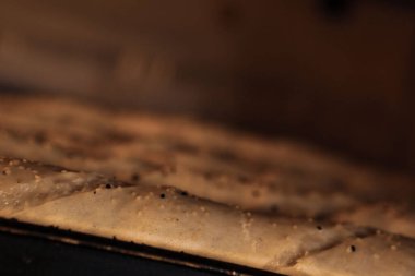 Lezzetli doğal estetik fırınlanmış ekmek