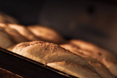 Lezzetli doğal estetik fırınlanmış ekmek