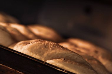 Lezzetli doğal estetik fırınlanmış ekmek