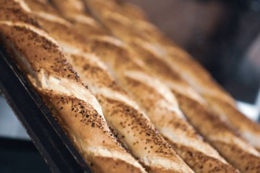 Lezzetli doğal estetik fırınlanmış ekmek