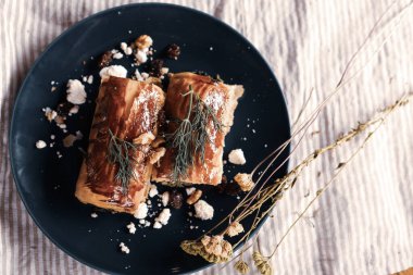 Lezzetli doğal estetik fırınlanmış ekmek