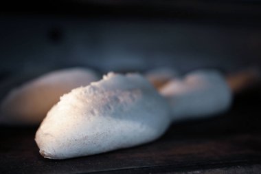 Lezzetli doğal estetik fırınlanmış ekmek